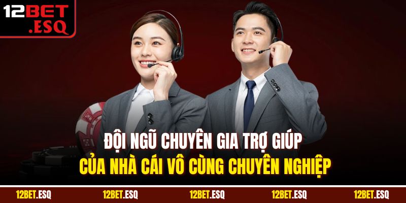 Đội ngũ chuyên gia trợ giúp của nhà cái vô cùng chuyên nghiệp